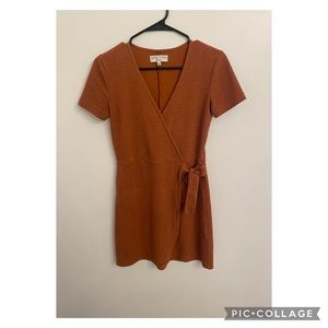 Madewell Texture & Thread Wrap Dress